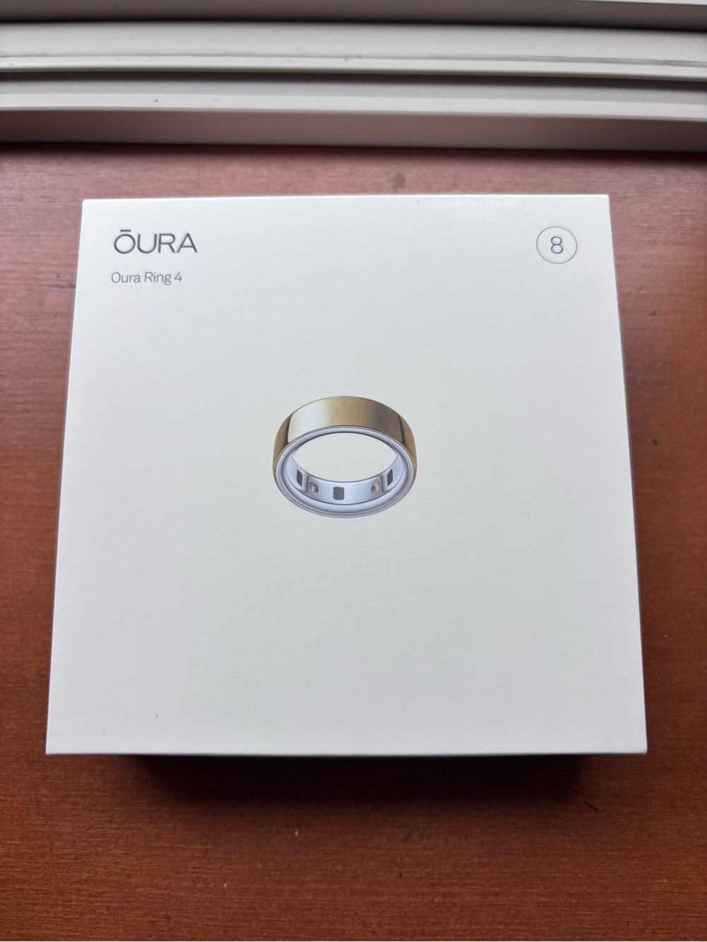 Oura Ring 4 - Gold, NEW IN BOX